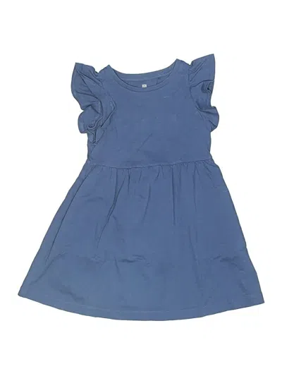 Pre-owned Uniqlo Kids' Dress In Blue