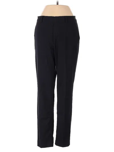 Pre-owned Uniqlo Dress Pants In Black