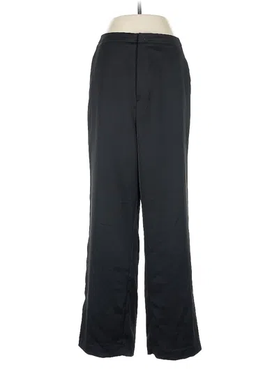 Pre-owned Uniqlo Dress Pants In Black