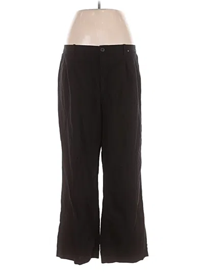 Pre-owned Uniqlo Dress Pants In Black