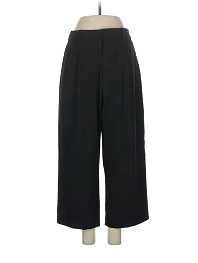 Pre-owned Uniqlo Dress Pants In Black