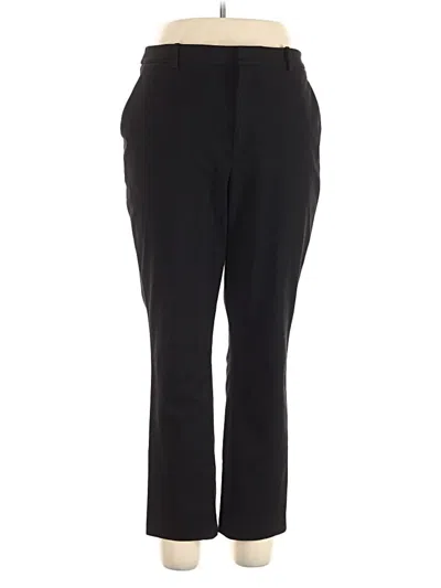 Pre-owned Uniqlo Dress Pants In Black