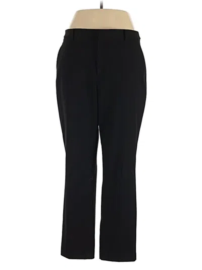Pre-owned Uniqlo Dress Pants In Black