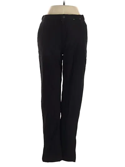 Pre-owned Uniqlo Dress Pants In Black