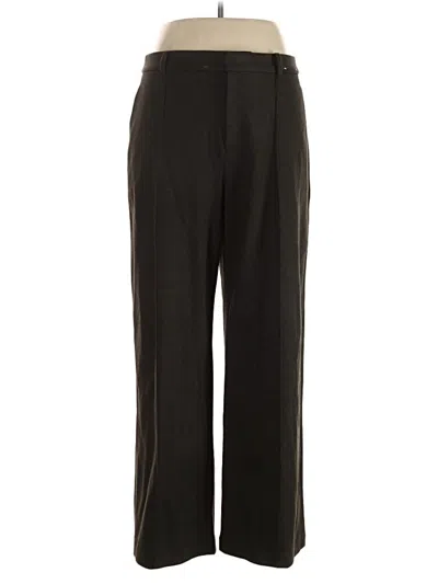 Pre-owned Uniqlo Dress Pants In Black