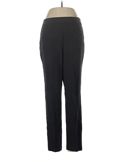 Pre-owned Uniqlo Dress Pants In Black