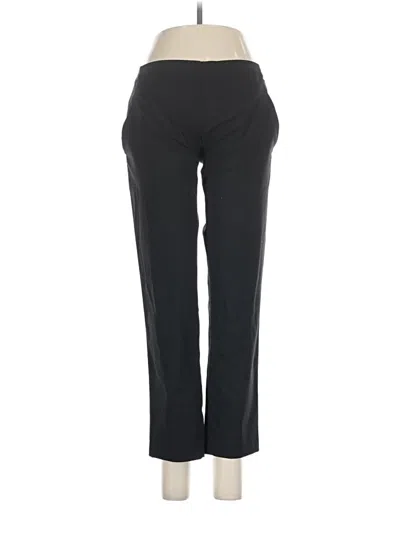 Pre-owned Uniqlo Dress Pants In Black