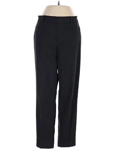 Pre-owned Uniqlo Dress Pants In Black
