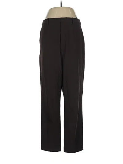 Pre-owned Uniqlo Dress Pants In Black