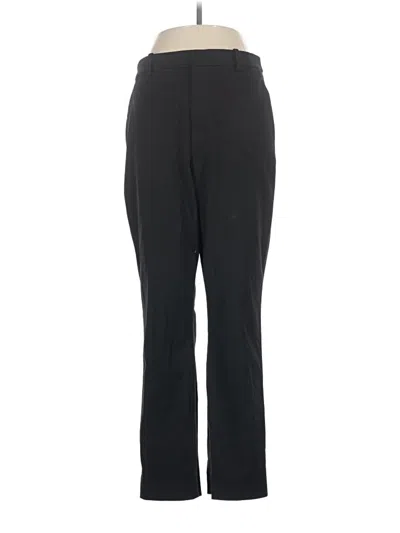 Pre-owned Uniqlo Dress Pants In Black