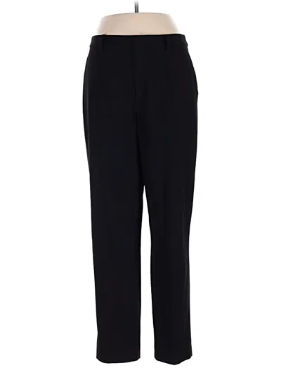 Pre-owned Uniqlo Dress Pants In Black