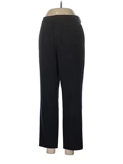 Pre-owned Uniqlo Dress Pants In Black