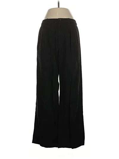 Pre-owned Uniqlo Dress Pants In Black