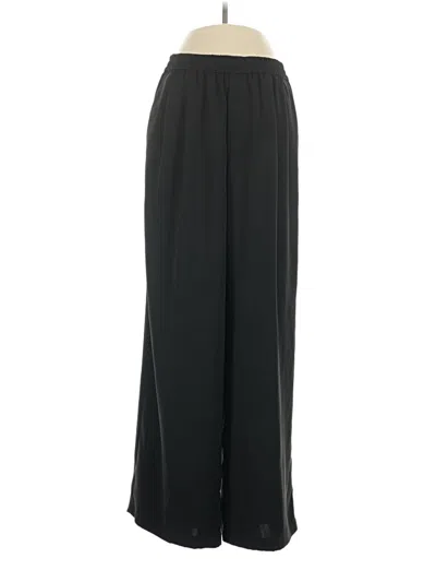 Pre-owned Uniqlo Dress Pants In Black