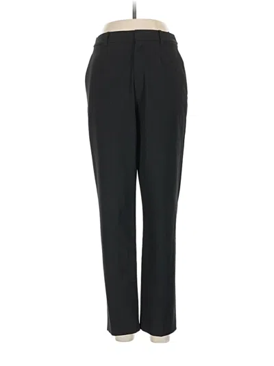 Pre-owned Uniqlo Dress Pants In Black