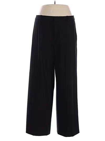 Pre-owned Uniqlo Dress Pants In Black
