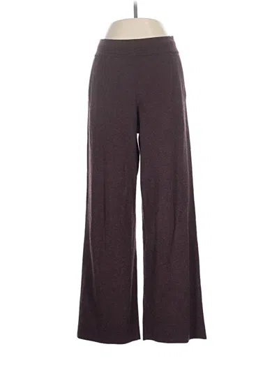 Pre-owned Uniqlo Dress Pants In Burgundy