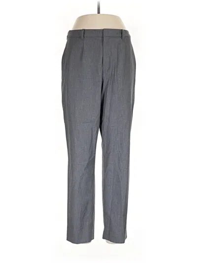 Pre-owned Uniqlo Dress Pants In Gray