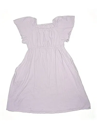 Pre-owned Uniqlo Kids' Dress In Purple