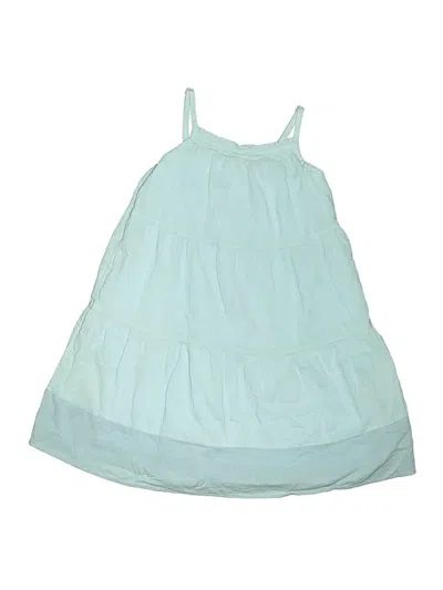Pre-owned Uniqlo Kids' Dress In Teal