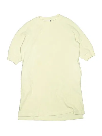 Pre-owned Uniqlo Kids' Dress In Yellow
