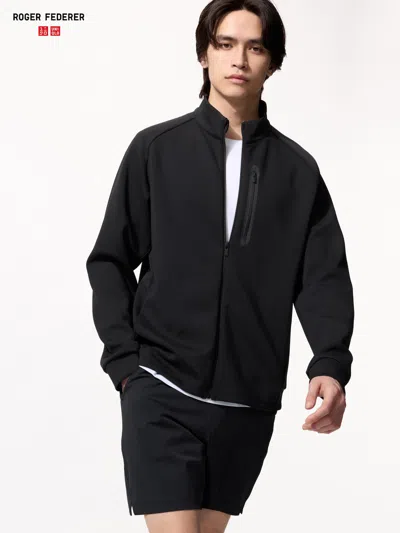 Uniqlo Dry Stretch Sweat Jacket Black Xl  Us