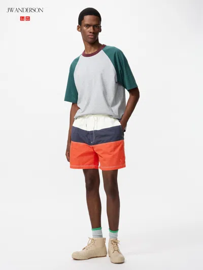 Uniqlo Easy Shorts 5.5" Orange Medium  Us In Multi