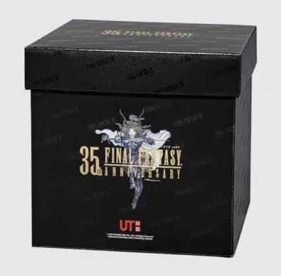 Pre-owned Uniqlo Final Fantasy 35th Anniversary  Ut Collaboration Complete Box L In Multicolor