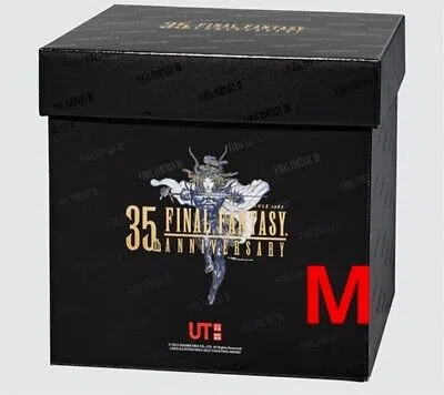 Pre-owned Uniqlo Final Fantasy 35th Anniversary Ut Graphic T-shirt M Complete Box 16 Set In Multicolor