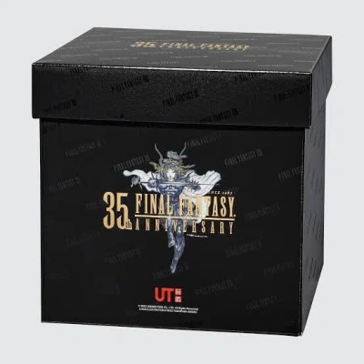 Pre-owned Uniqlo Final Fantasy  35th Anniversary Ut T-shirt Complete 16 Set Box Size L In Multicolor