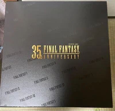 Pre-owned Uniqlo Final Fantasy  35th Anniversary Ut T-shirt Complete 16 Set Box Size M In Multicolor