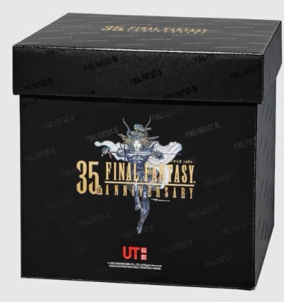 Pre-owned Uniqlo Final Fantasy X  35th Anniversary Ut Graphic T-shirt Complete 16 Set M Jp In Multicolor