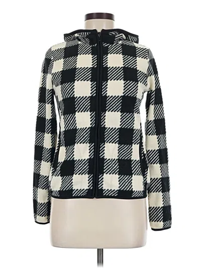Pre-owned Uniqlo Fleece Jacket In Ivory