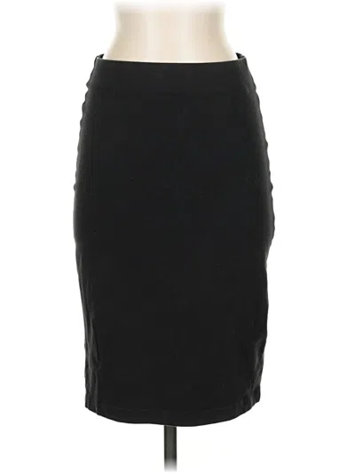 Pre-owned Uniqlo Formal Skirt In Black