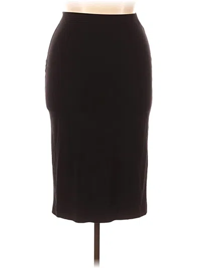 Pre-owned Uniqlo Formal Skirt In Black
