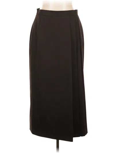 Pre-owned Uniqlo Formal Skirt In Black