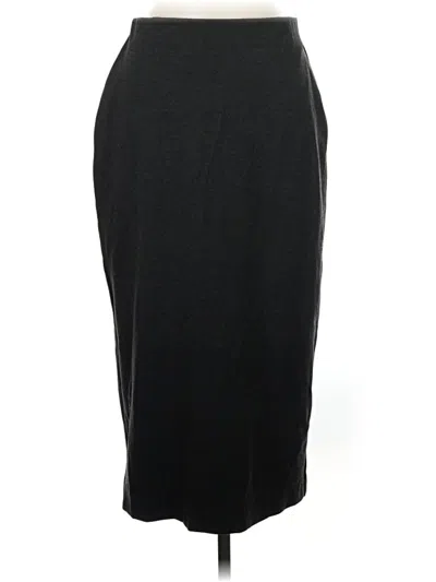 Pre-owned Uniqlo Formal Skirt In Black