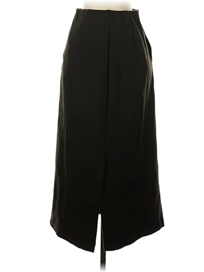 Pre-owned Uniqlo Formal Skirt In Black