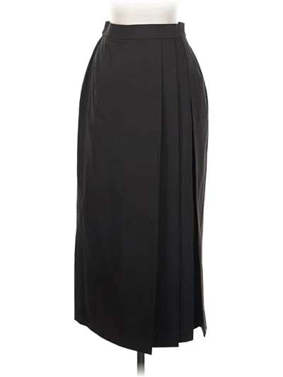 Pre-owned Uniqlo Formal Skirt In Black