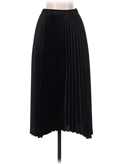 Pre-owned Uniqlo Formal Skirt In Black