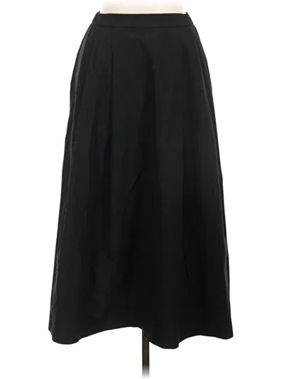 Pre-owned Uniqlo Formal Skirt In Black