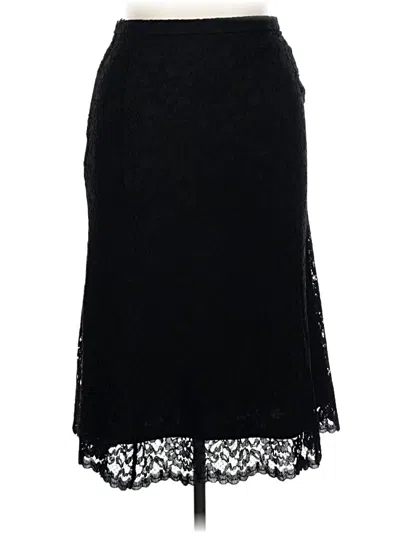 Pre-owned Uniqlo Formal Skirt In Black