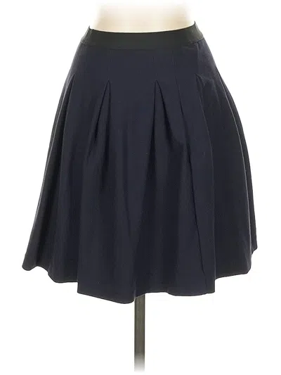 Pre-owned Uniqlo Formal Skirt In Blue
