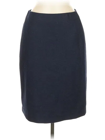 Pre-owned Uniqlo Formal Skirt In Blue