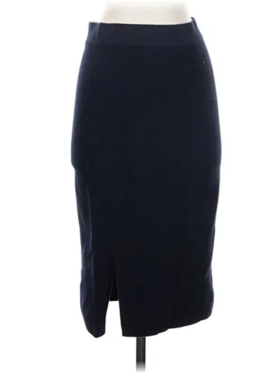 Pre-owned Uniqlo Formal Skirt In Blue