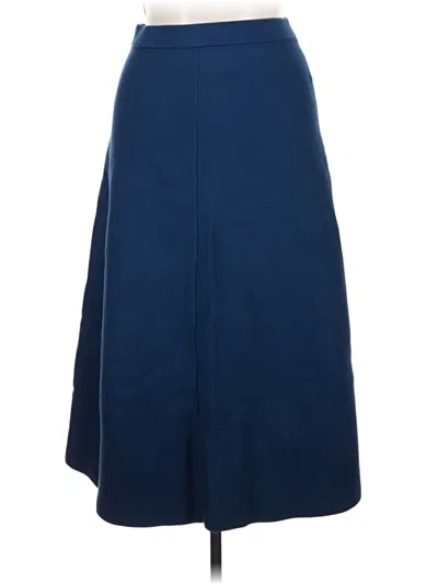 Pre-owned Uniqlo Formal Skirt In Blue