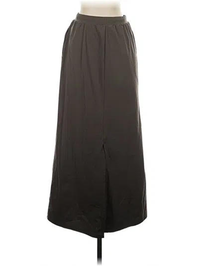 Pre-owned Uniqlo Formal Skirt In Brown