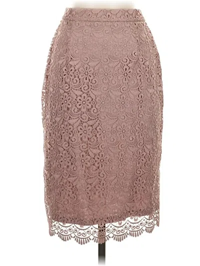 Pre-owned Uniqlo Formal Skirt In Brown