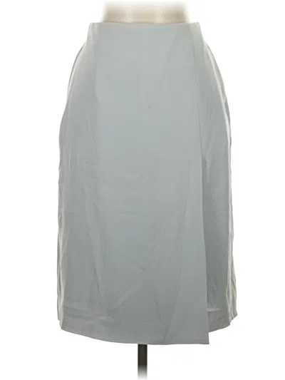 Pre-owned Uniqlo Formal Skirt In Gray