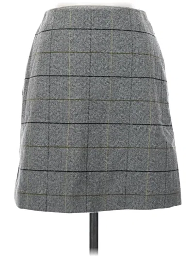 Pre-owned Uniqlo Formal Skirt In Gray